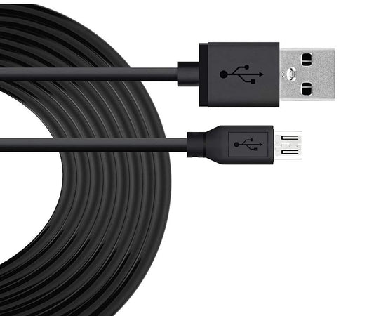 HAMA Extra Long Micro USB Charge/sync Cable 10ft Black C6108962-BLACK