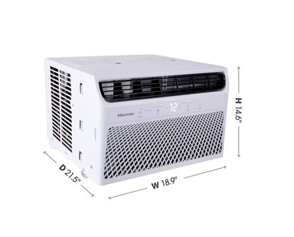 Hisense 14000-BTU Window Air Conditioner WiFi, Remote control AW1422CW1W