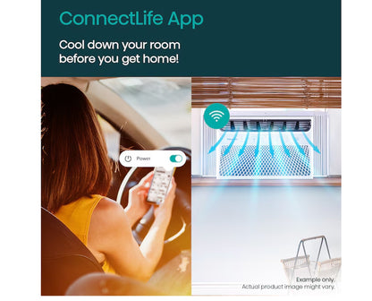 Hisense 14000-BTU Window Air Conditioner WiFi, Remote control AW1422CW1W