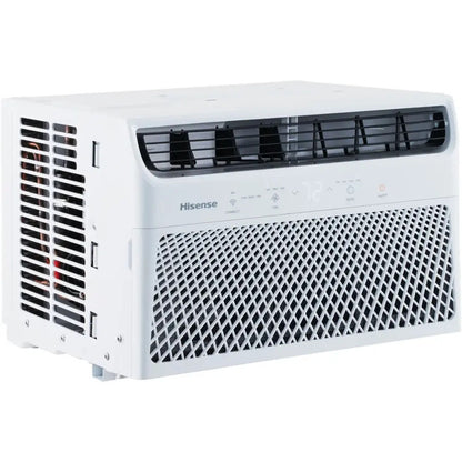 Hisense Window Air Conditioner with WI-FI, 8,000 BTU, 350-Sq.Ft, 3 Modes - cooling, fan, and dehumidifier, Elegant touch control / 4-way air direction - AW0821CW1W