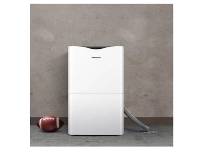 Hisense HD3526 35 Pint Portable Dehumidifier, 115V, Covers up to 3000 Sq. Ft. Water Collection and Drainage
