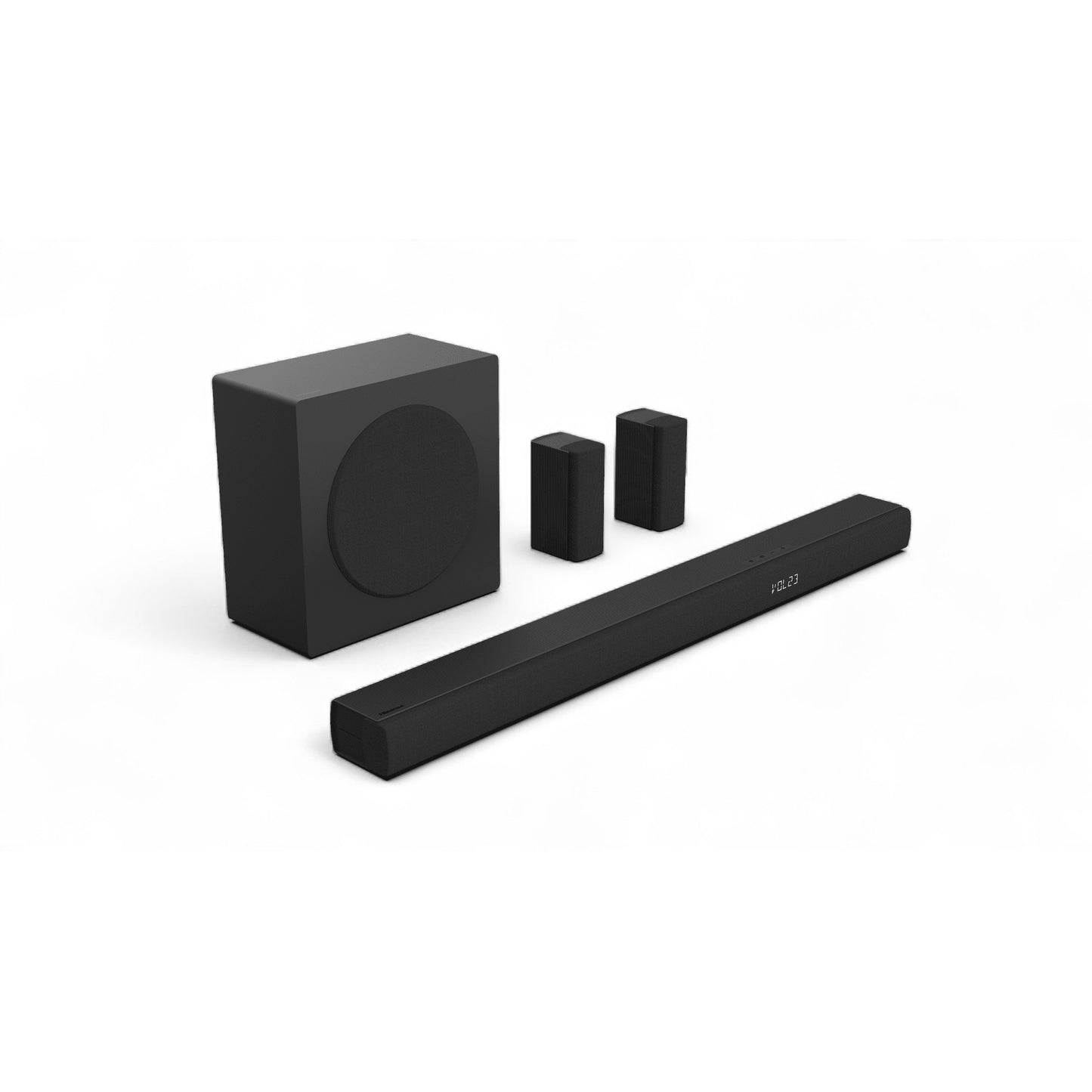 Hisense 5.1 Ch 510W Soundbar with Wireless Subwoofer and 2 Rear Surround Speakers R651