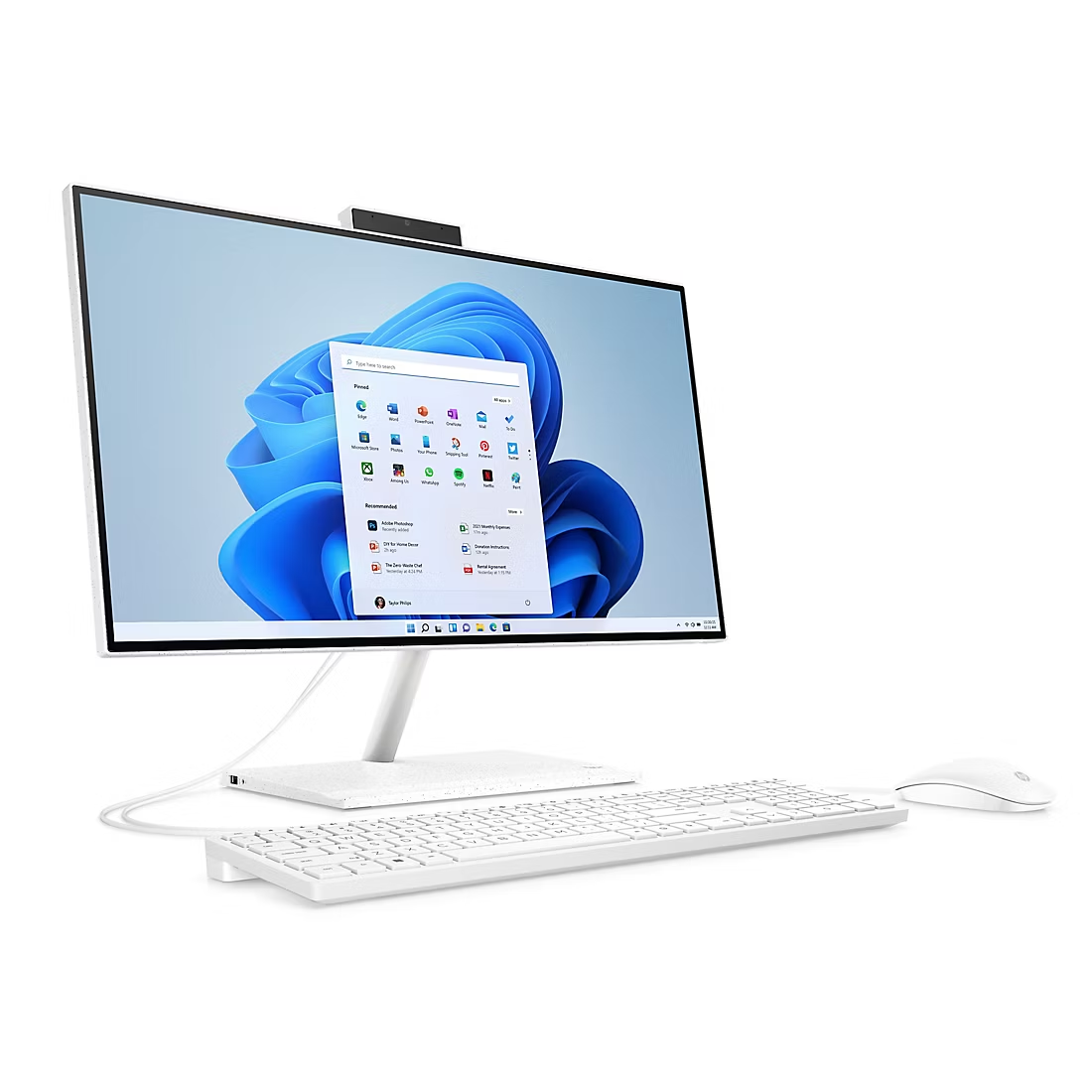 HP 23.8" 24-CB1021 All-in-One Desktop PC AMD Ryzen 3 5425U 8GB/ 256GB SSD 577N0AA#ABA