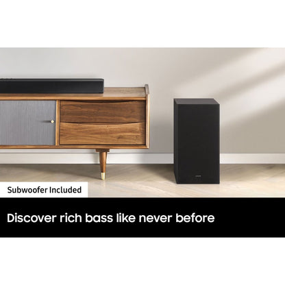 SAMSUNG 2.1 Channel Sound Bar w/ Wireless Subwoofer & Dolby Audio - HW-B43C/ZA