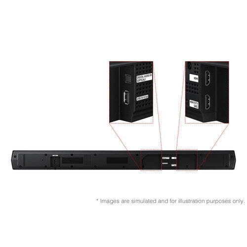 Samsung B-Series Soundbar HW-B630F 3.1 ch DTS Virtual:X Soundbar with Subwoofer (2025 Model) One Remote Control, Voice Enhance Mode, Adaptive Sound