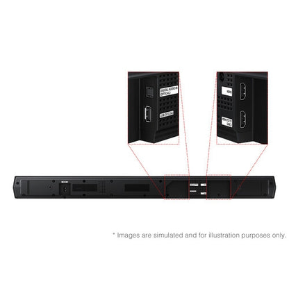 Samsung B-Series Soundbar HW-B630F 3.1 ch DTS Virtual:X Soundbar with Subwoofer (2025 Model) One Remote Control, Voice Enhance Mode, Adaptive Sound