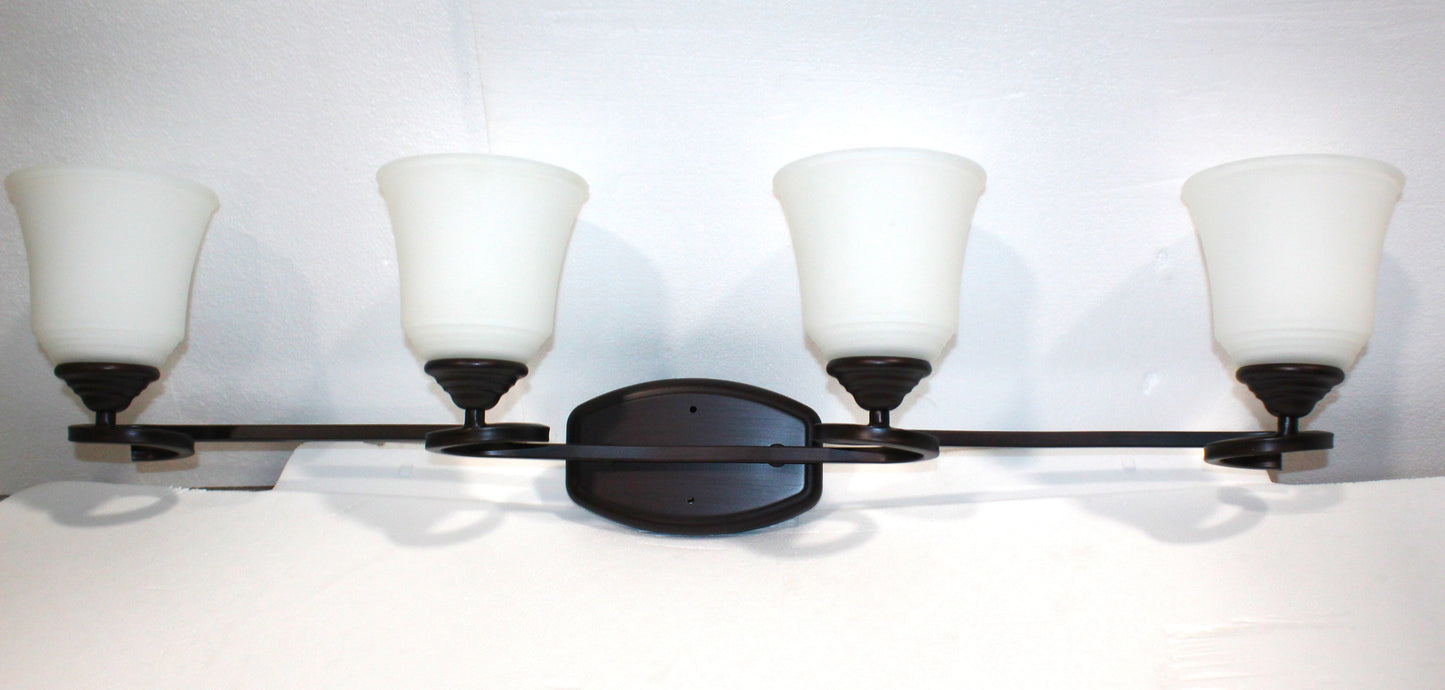 Sunset 4-Light Marston Vanity 100W Provincial Bronze F16014-64