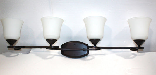 Sunset 4-Light Marston Vanity 100W Provincial Bronze F16014-64