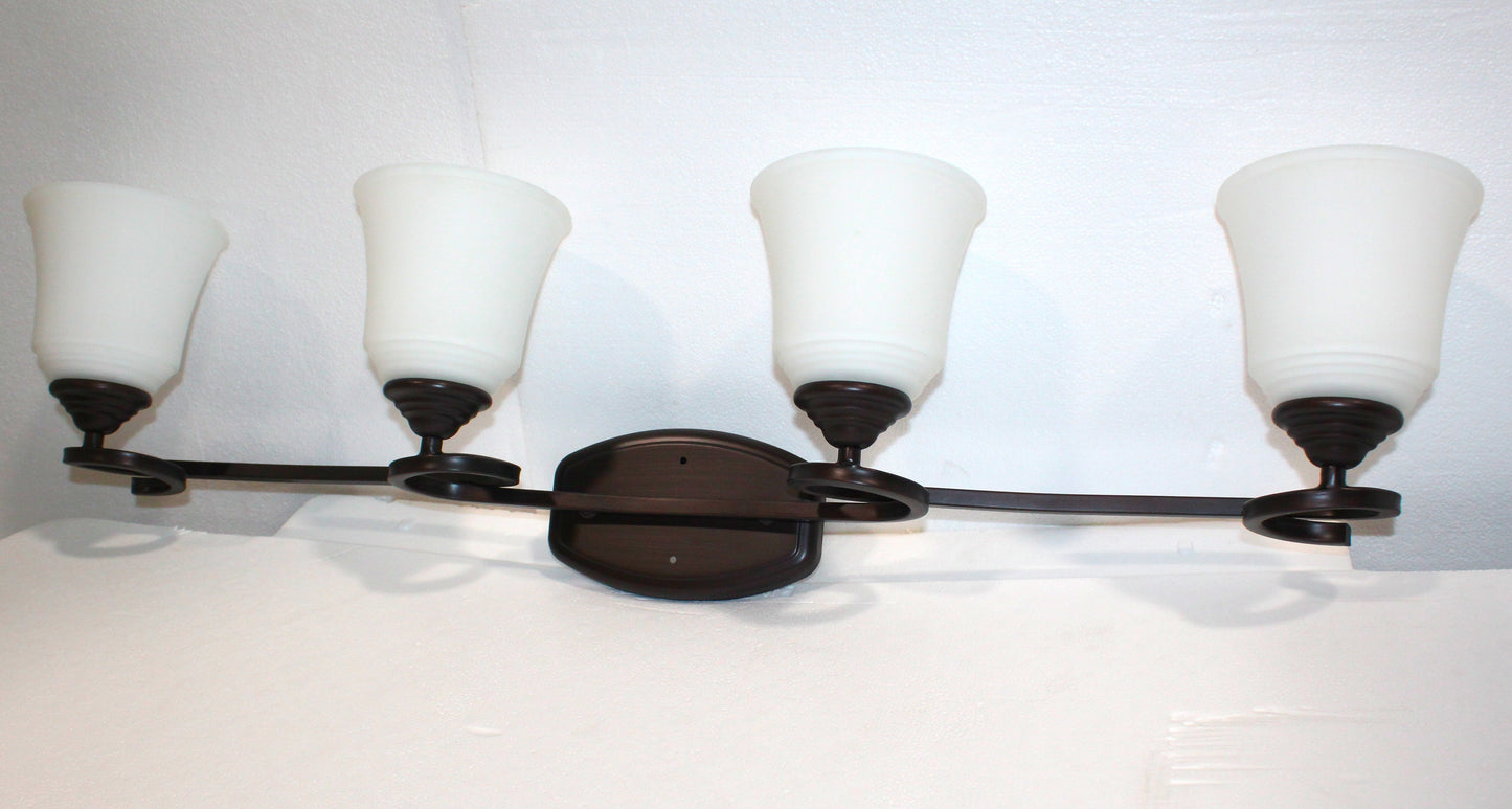 Sunset 4-Light Marston Vanity 100W Provincial Bronze F16014-64