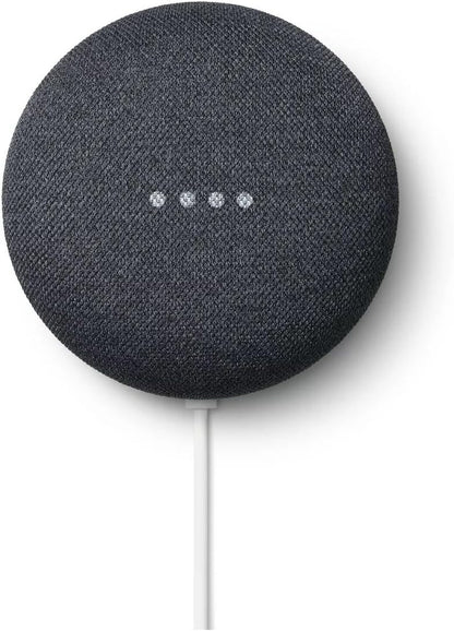 Google Nest Mini (2nd Generation) with Google Assistant - Charcoal GA00781-US