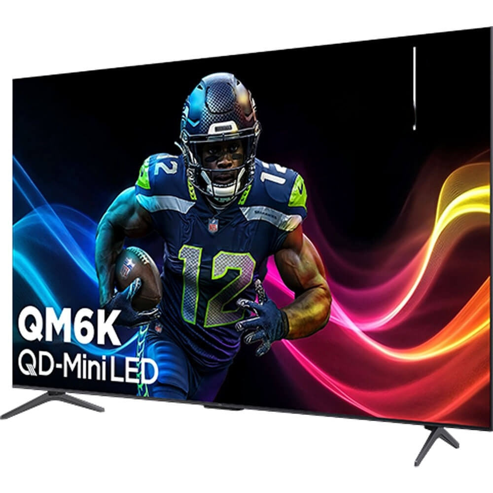 TCL 85" QM6K 4K UHD HDR QD Mini LED Smart TV with Google TV (2025) 85QM6K