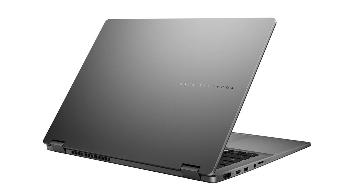 ASUS Vivobook Flip 14" OLED Touchscreen Copilot+ PC, Intel Core Ultra 7 256V Series 2 Processor, Win 11, 16GB 1TB SSD TP3407SA-DS74T Matte Gray