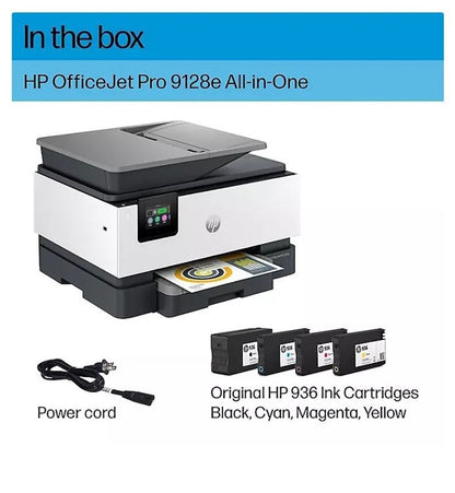 HP OfficeJet Pro 9128e All-in-One Wireless Inkjet Printer with HP+ 403X2A-1H3