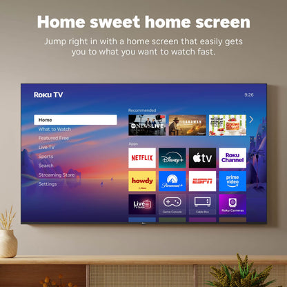 Roku 50" Select Series 4K HDR Smart Roku TV with Roku TV Remote 50R4C5