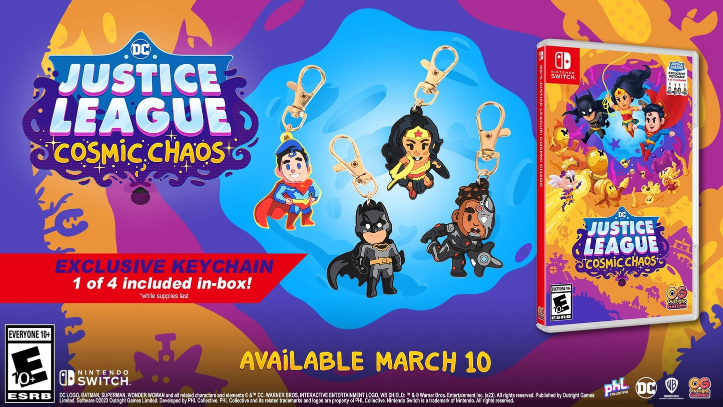 DC's Justice League: Cosmic Chaos - Epic Super Hero Adventure for Nintendo switch