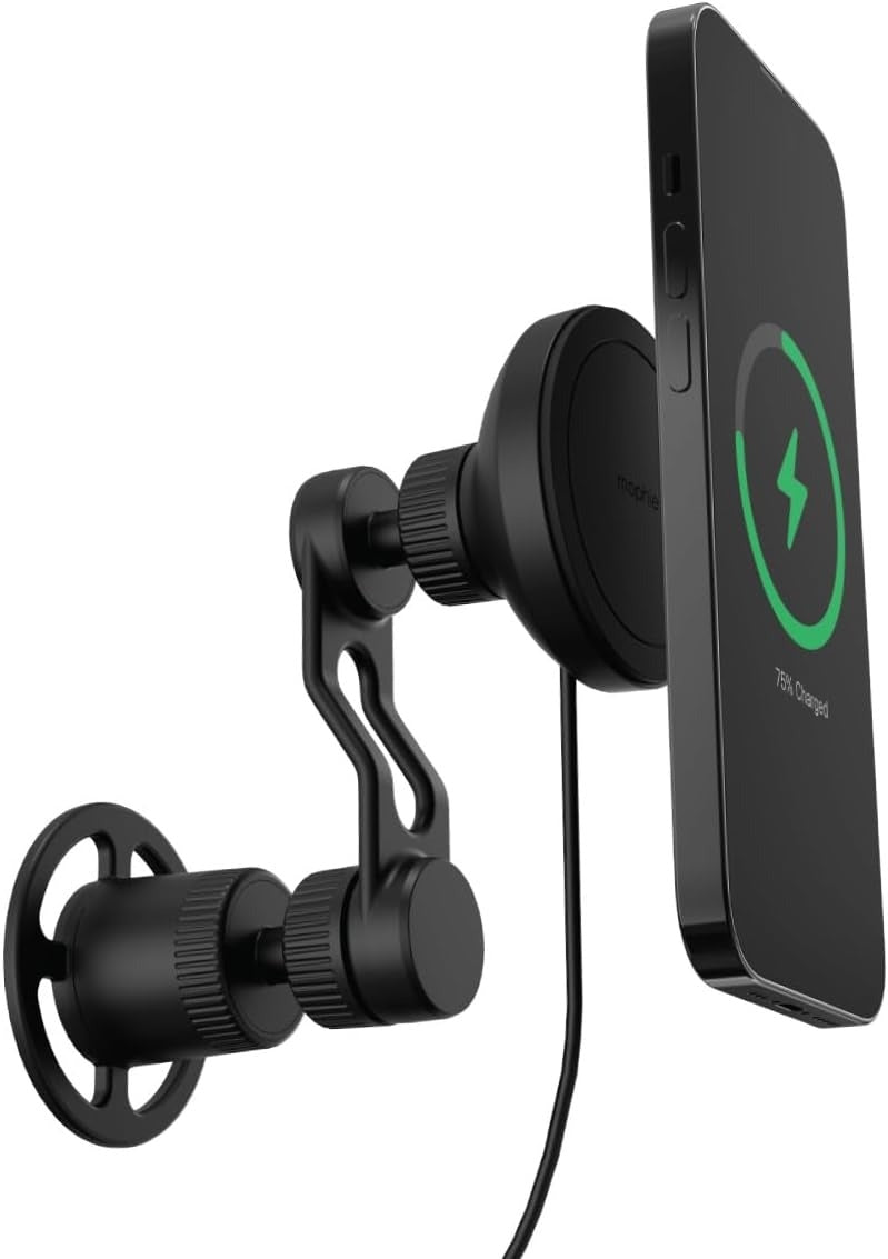 Mophie Snap+ Wireless Charging Car Vent Mount Black SNP-WRLS-VNTMNT