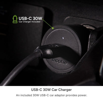 Mophie Snap+ Wireless Charging Car Vent Mount Black SNP-WRLS-VNTMNT