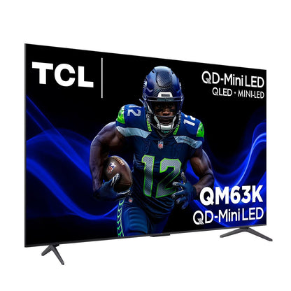 TCL 55" QM63K Series QD-Mini LED QLED 4K UHD Smart TV with Google TV 55QM63K