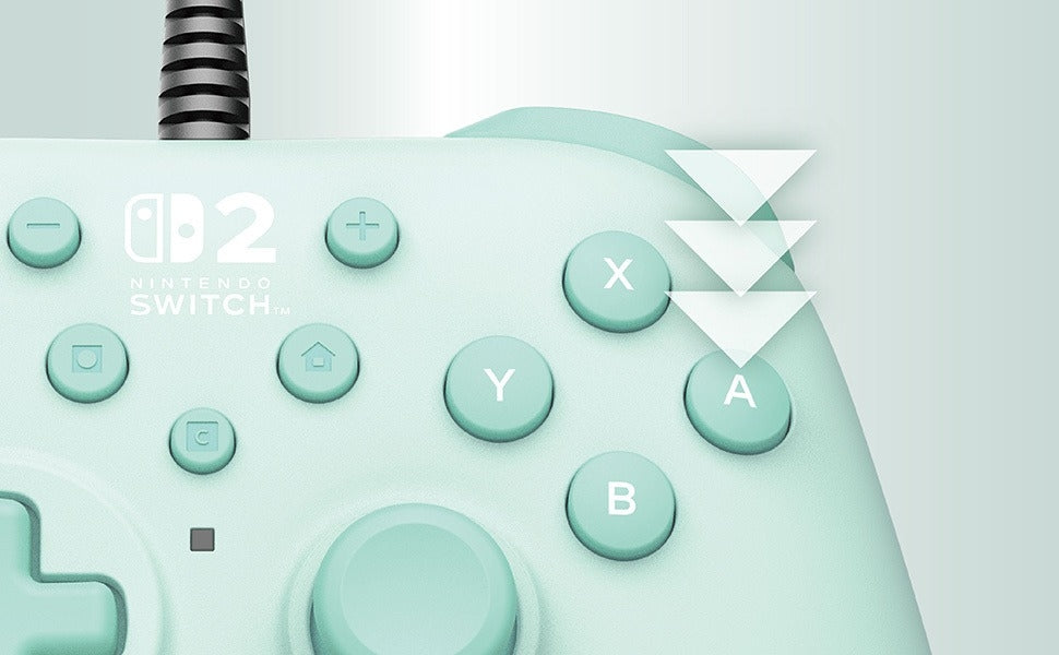 HORI HORIPAD Turbo (Cozy Green) Game controller for Nintendo Switch 2 - NSX-110U
