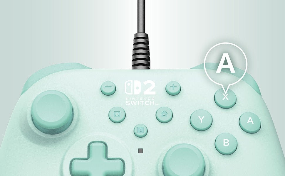 HORI HORIPAD Turbo (Cozy Green) Game controller for Nintendo Switch 2 - NSX-110U