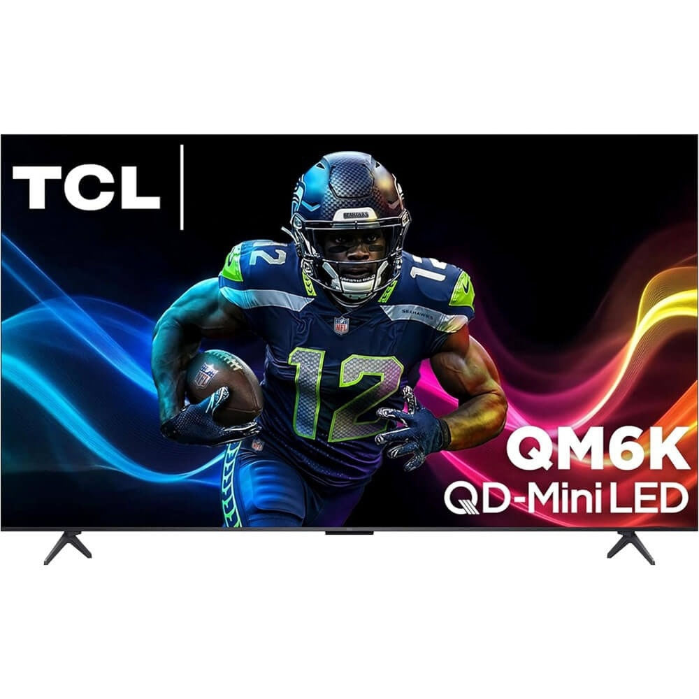 TCL 85" QM6K 4K UHD HDR QD Mini LED Smart TV with Google TV (2025) 85QM6K