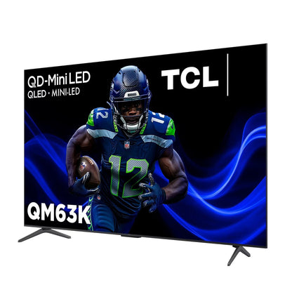 TCL 55" QM63K Series QD-Mini LED QLED 4K UHD Smart TV with Google TV 55QM63K