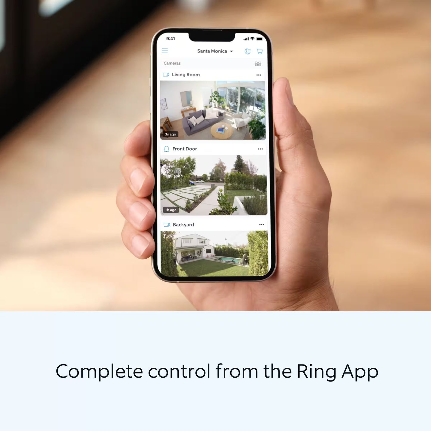 Ring Stick Up Cam Battery-Powered Wireless Indoor/Outdoor Security Camera