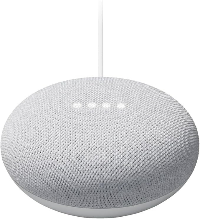 Google Nest Mini (2nd Generation) with Google Assistant - Chalk GA00638-US