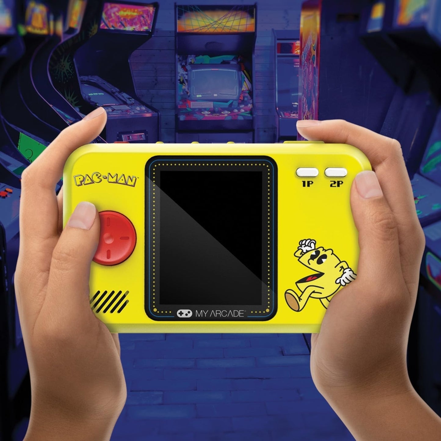 My Arcade Pocket Player Pro Pac-Man Portable Gaming Systems w/ Travel Case