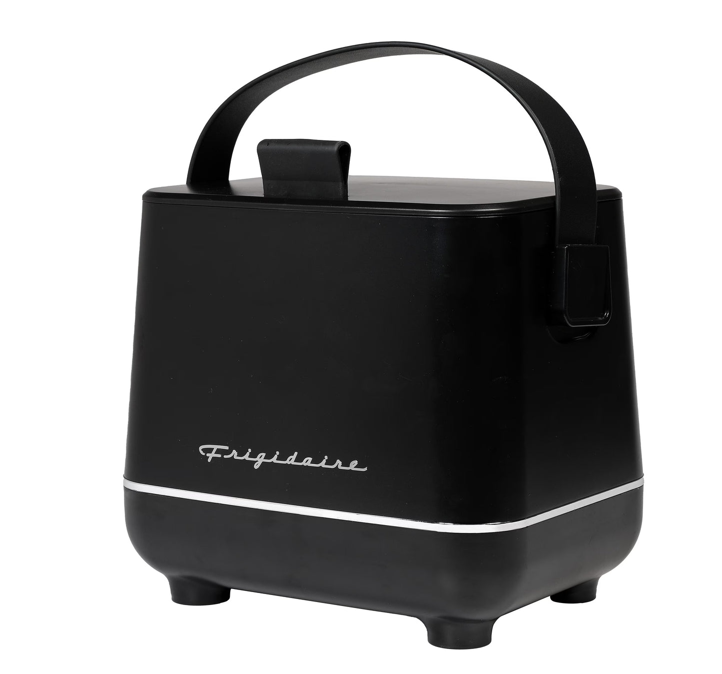 Frigidaire 6-Can Retro Top-Opening Portable Beverage Mini Fridge/Cooler EFMIS308-BLACK