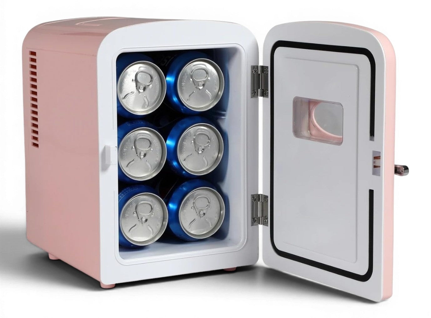 Frigidaire Retro Mini Compact Beverage Refrigerator Pink, 6 Can EFMIS129-PINK
