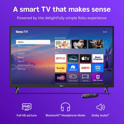 Roku 32" Class Select Series Full HD (1080p) LED Smart RokuTV (2025) 32R3B5
