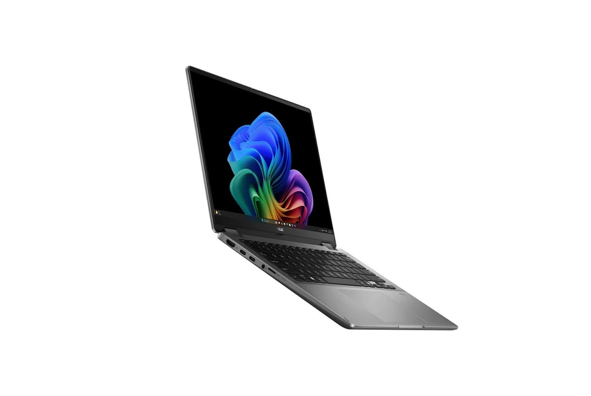 ASUS Vivobook Flip 14" OLED Touchscreen Copilot+ PC, Intel Core Ultra 7 256V Series 2 Processor, Win 11, 16GB 1TB SSD TP3407SA-DS74T Matte Gray