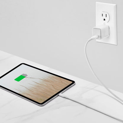 Mophie 30W USB-C PD GaN Wall Charger w/ 2M USB-C to USB-C Charging Cable CHG-WALL-PD-30W