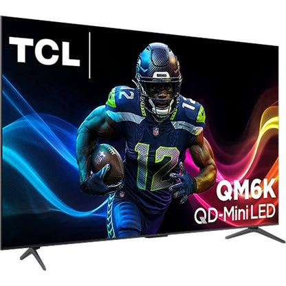 TCL 85" QM6K 4K UHD HDR QD Mini LED Smart TV with Google TV (2025) 85QM6K