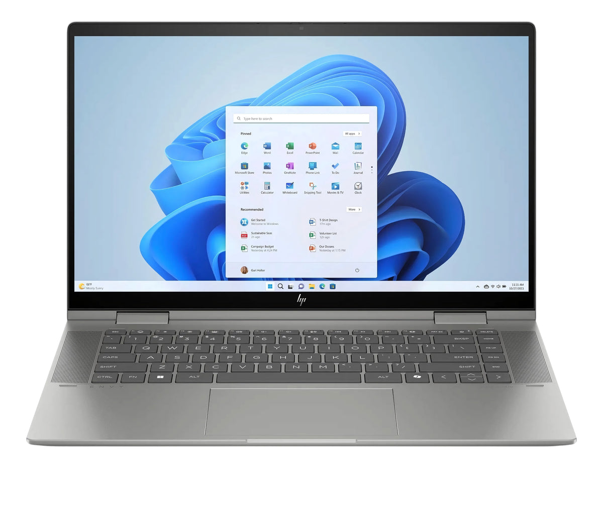 HP Envy x360 2-in-1 Touchscreen Laptop 15-fe1097nr 15.6"  Intel Core Ultra 7, 16GB/1TB SSD, Win 11 Home 9U6Z8UAR
