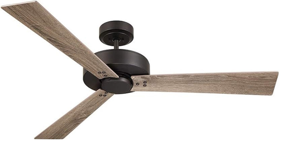Kathy Ireland Home Keane 52" Ceiling Fan Oil-Rubbed Bronze Aged Oak / Natural Blades CF320AORB