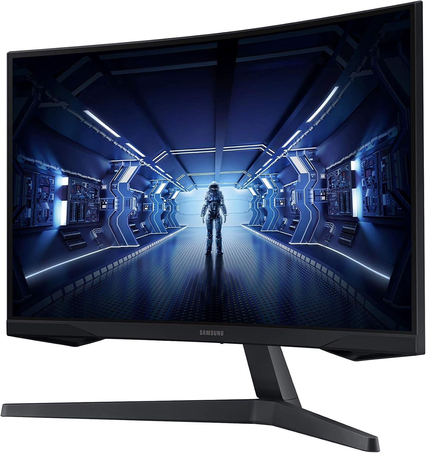 Samsung 34” Odyssey G5 1000R Curved 1ms 165Hz QHD FreeSync Prem Gaming Monitor Black LC34G55TWWNXZA