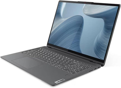 Lenovo IdeaPad Flex 5 16IAU7 16" Laptop, Intel 12th Gen Core i7 Processor, 16GB/512GB SSD 82R80002US