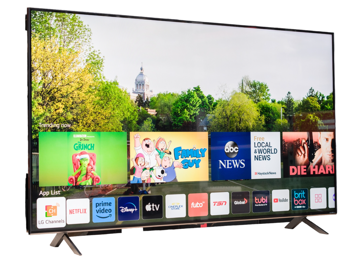 LG 50" Class QNED75 series LED 4K UHD Smart webOS 23 w/ ThinQ AI TV 50QNED75URA