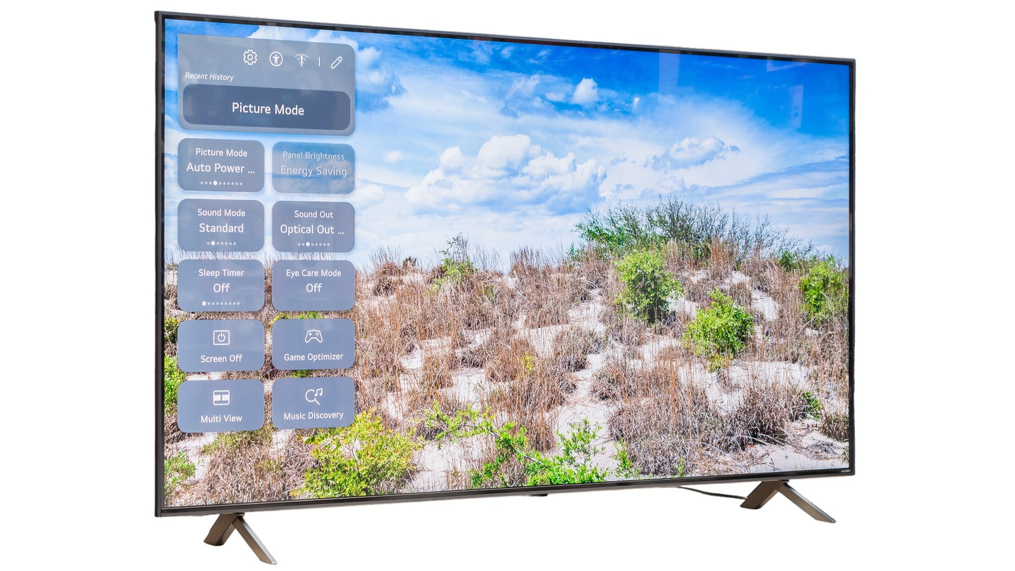 LG QNED80T Series 65" 4K HDR Smart Quantum Dot NanoCell LED TV 65QNED80TUC