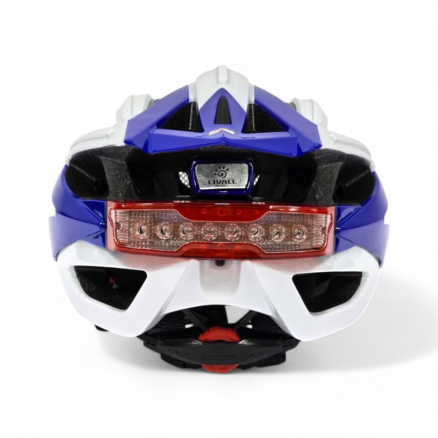 Livall BH100 Bling Biking Cycling Smart Helmet w Volume Control LED Turn Signals, Blue, Large BH100-15007