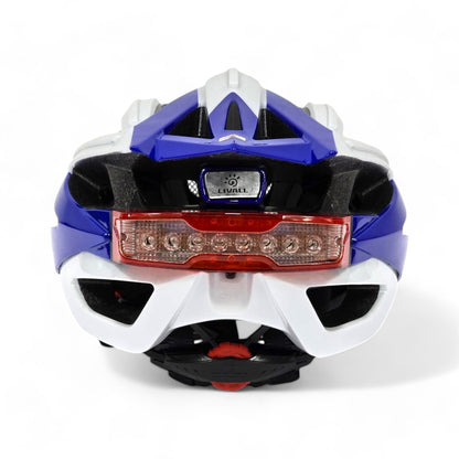 Livall BH100 Bling Biking Cycling Smart Helmet w Volume Control LED Turn Signals, Blue, Large BH100-15007