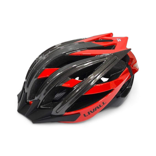 Livall BH100 Bling Biking Cycling Smart Helmet w/ Volume Control LED Turn Signals, Red, Large BH100-15006