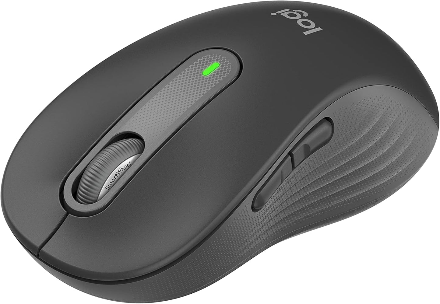 Logitech Signature M650L Wireless Optical Mouse Silent Clicks Graphite 910-007636
