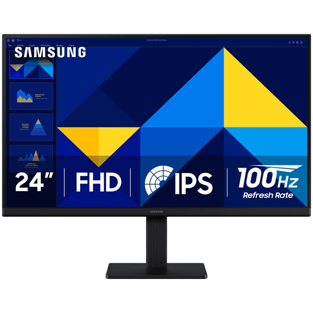 Samsung 24" S3 (S30GD) IPS LED FHD 100Hz 5ms Monitor (HDMI, D-sub) Black LS24D300GANXZA