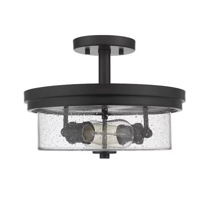 Luminance 2-Light Semi-Flush Mount Light Provincial Bronze - F16213-85