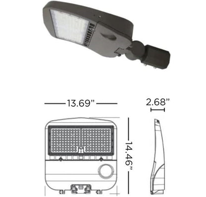 Luminance 100W LED 13000Lm Showbox Light Type V - F30030-66-V
