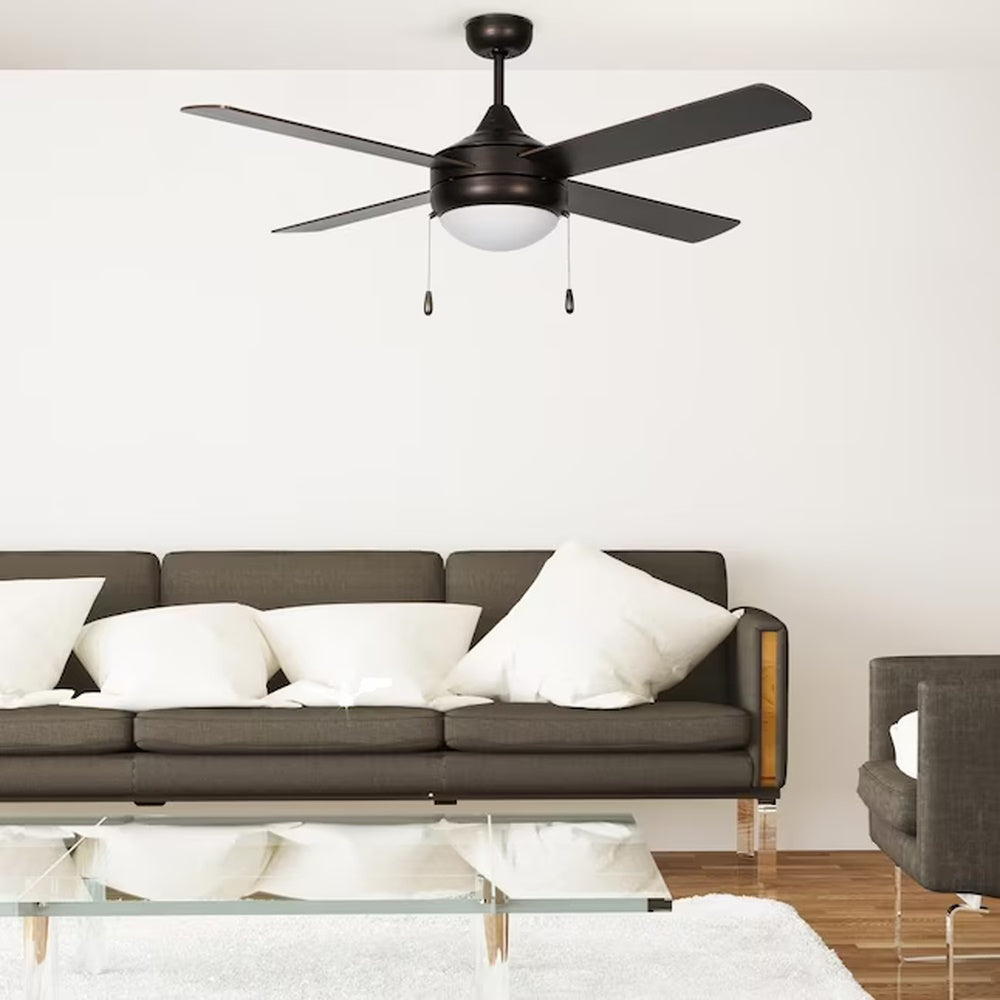 Luminance Concord Fans Centurion Ceiling Fan Downlight Oil Rubbed Bronze Finish 52CNT4ORB-ES-LED