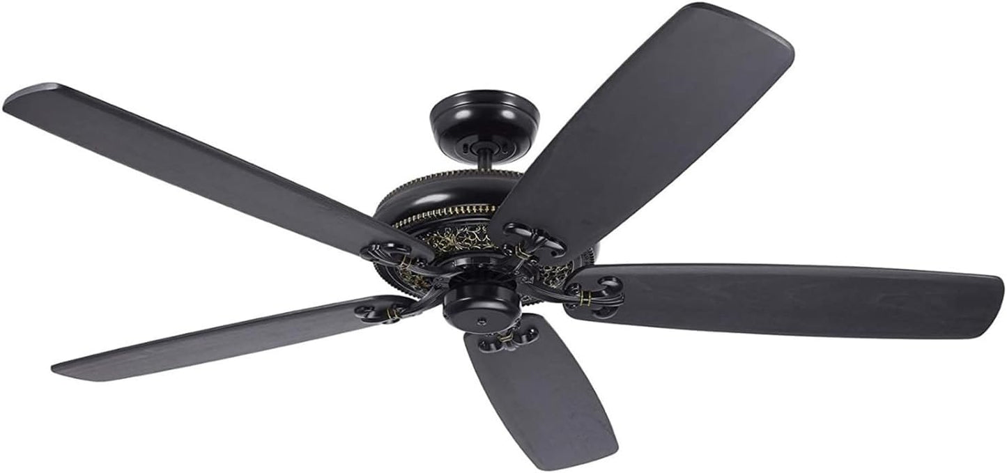 Luminance Kathy Ireland Home Crown Select Eco 72" Ceiling Fan Barbeque Black CF4502BQ